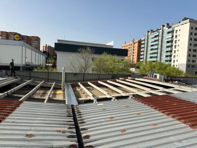 Sustitución de tejado