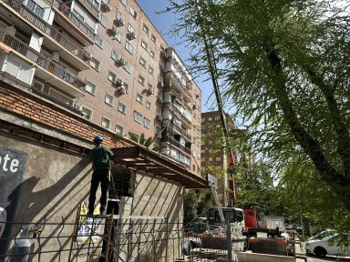 Refuerzo de fachada